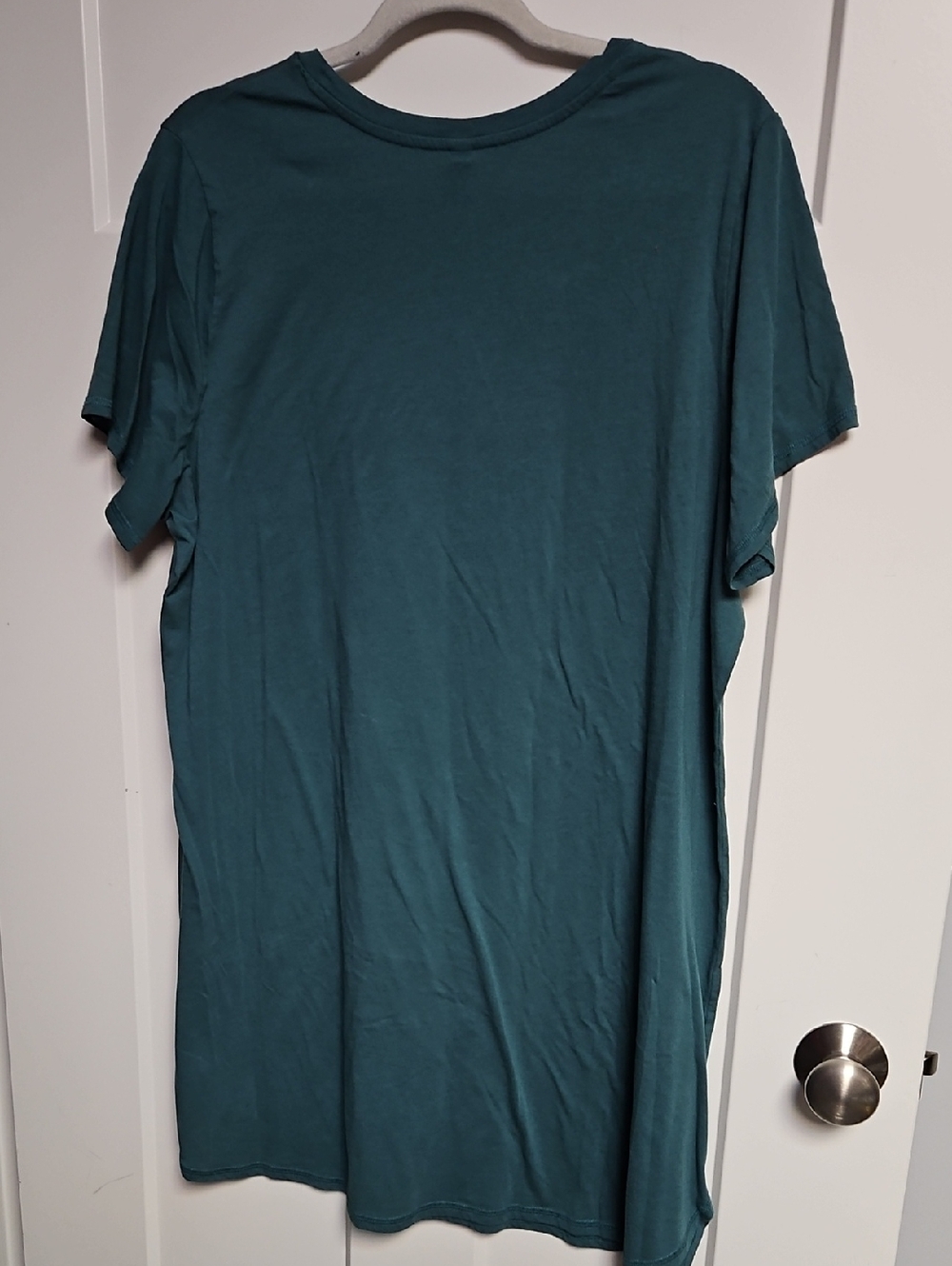 Cacique Teal 'Coffee of the Day' Short Sleeve Tee - Picture 3 of 3